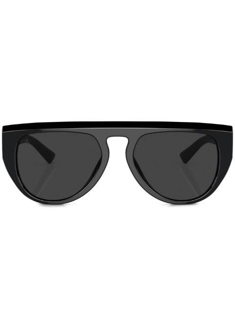 oval-frame sunglasses by FERRARI