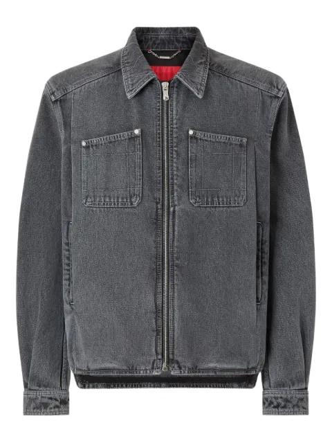patch-pocket zip jacket by FERRARI