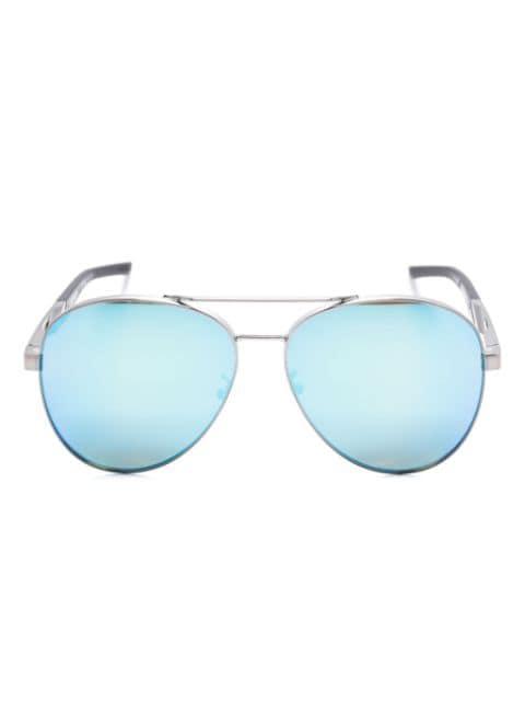 pilot-frame sunglasses by FERRARI