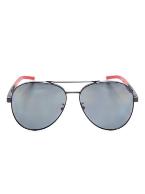 pilot-frame sunglasses by FERRARI