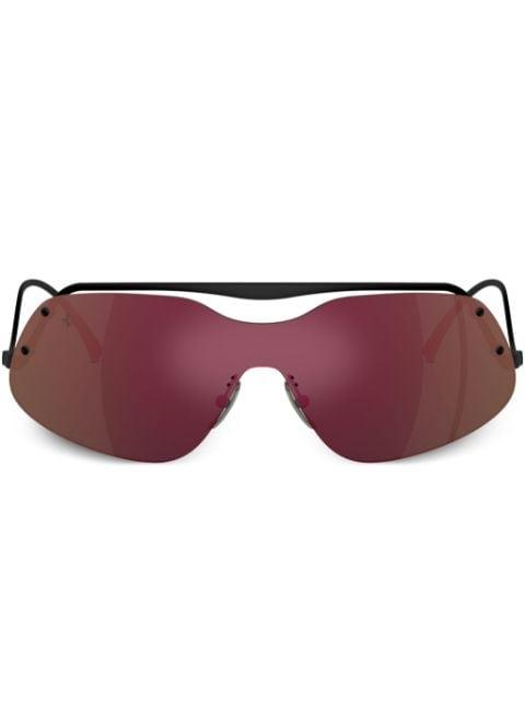shield-frame sunglasses by FERRARI