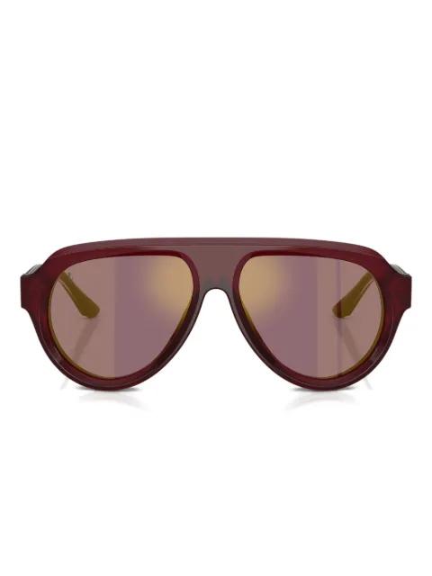 wrap-frame tinted sunglasses by FERRARI