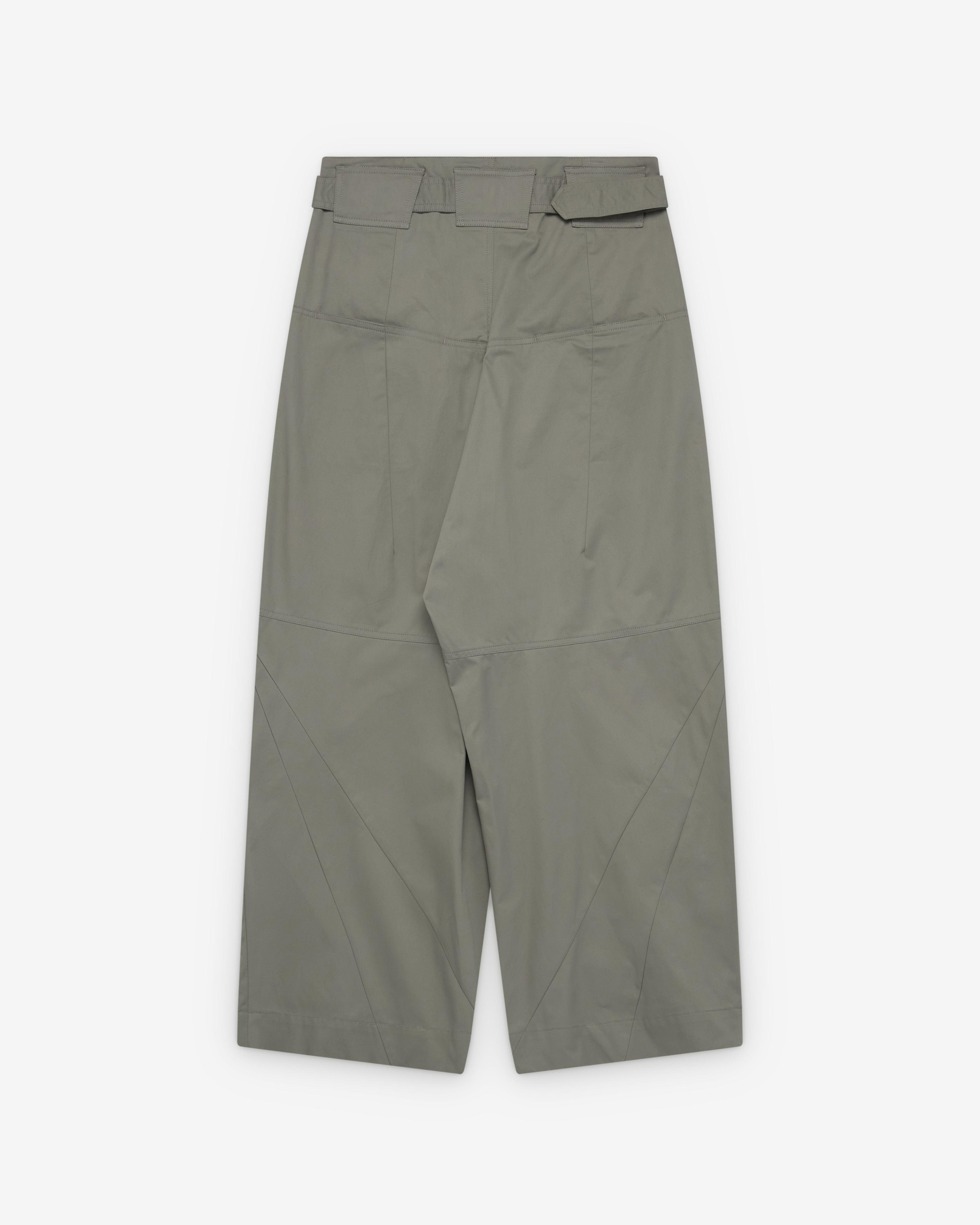 Fffpostalservice - Men's Wide Belted Trouser Gen 2 - (Sage) by FFFPOSTALSERVICE Fffpostalservice - Men's Wide Belted Trouser Gen 2 - (Sage) by FFFPOSTALSERVICE