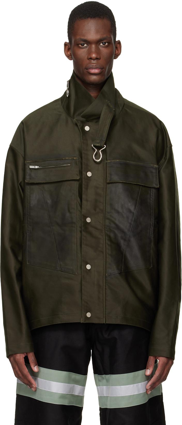 Khaki FF Bunker Jacket by FFFPOSTALSERVICE