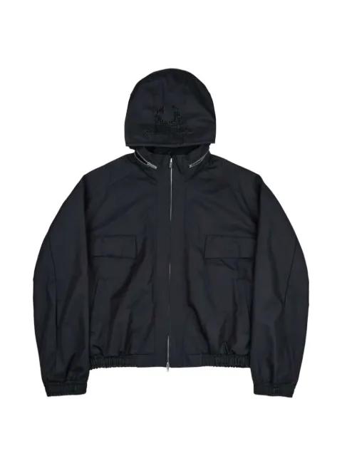 Reia hoodied zip-up jacket by FFFPOSTALSERVICE
