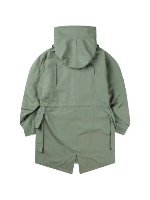 hoodied parka coat by FFFPOSTALSERVICE