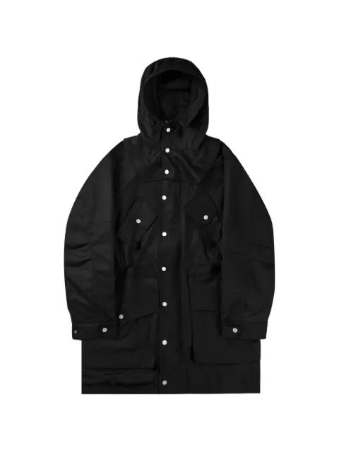 hoodied parka coat by FFFPOSTALSERVICE
