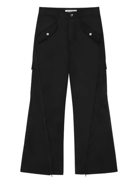 zip-detail cargo pants by FFFPOSTALSERVICE