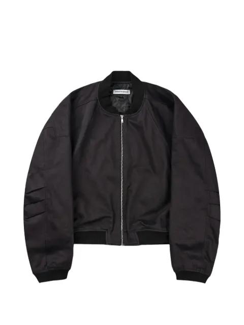 zip-up cotton bomber jacket by FFFPOSTALSERVICE