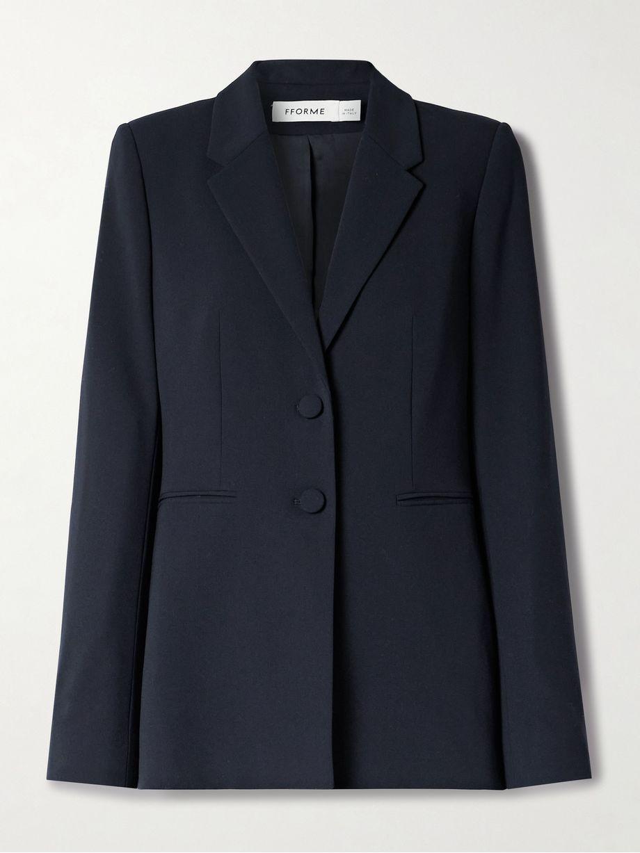 Bennet wool-blend crepe blazer by FFORME