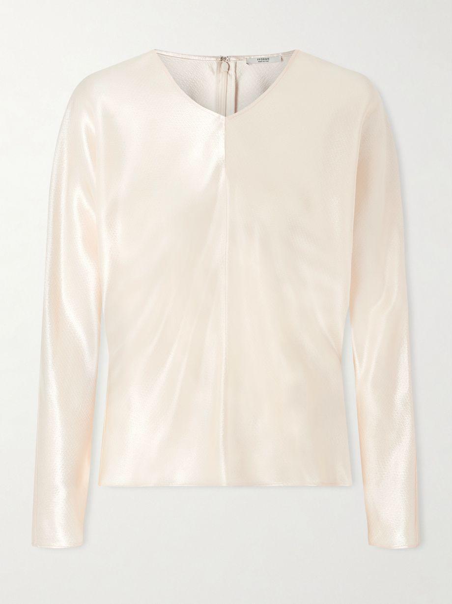 Gemma satin blouse by FFORME