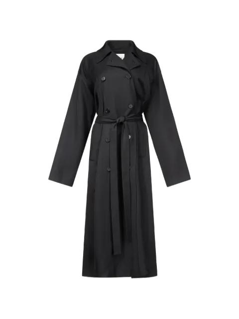Leonie double-breasted trench coat by FFORME