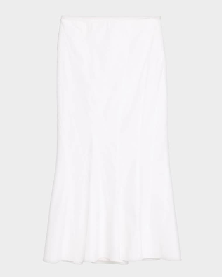 Ora Darted Midi Trumpet Skirt by FFORME