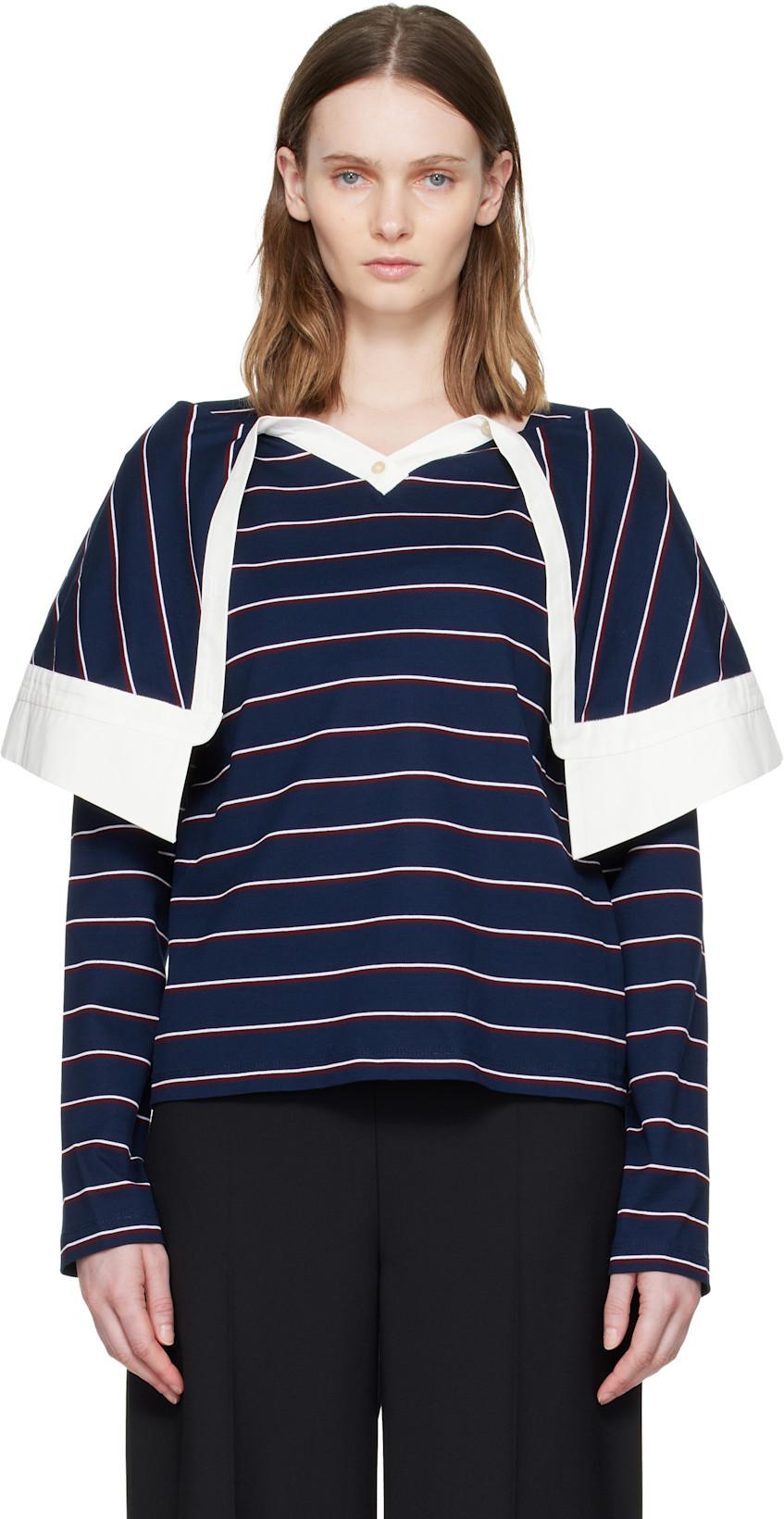 Navy Gaia Polo by FIDAN NOVRUZOVA