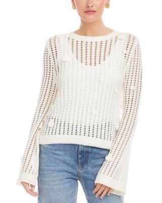 Liv Crochet Sweater by FIFTEEN TWENTY Liv Crochet Sweater by FIFTEEN TWENTY