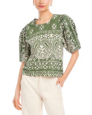 Rosie Puff Sleeve Top by FIFTEEN TWENTY
