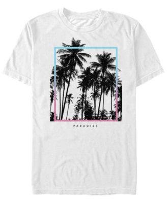 Men's Paradise Palms Short Sleeve Crew T-shirt by FIFTH SUN