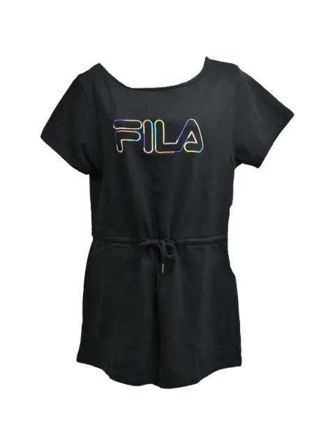 Delaney logo-detail playsuit by FILA