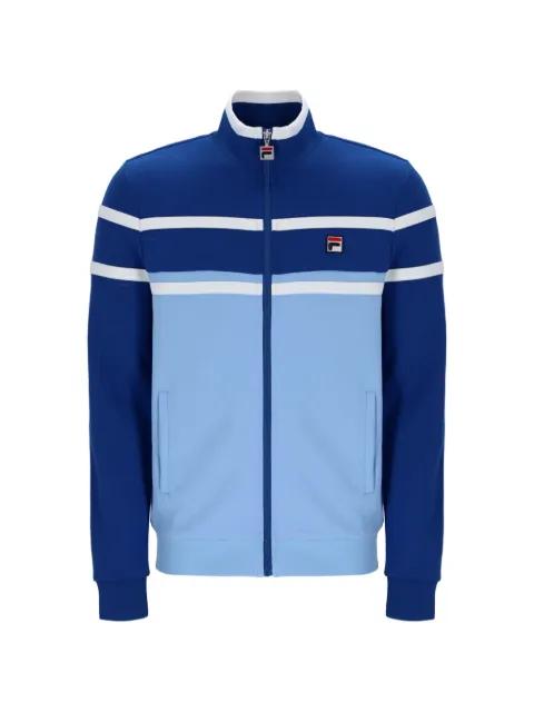 Giovanni contrast-panel track jacket by FILA