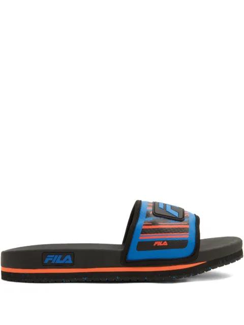 Lunar "Prince Blue Red" slides by FILA