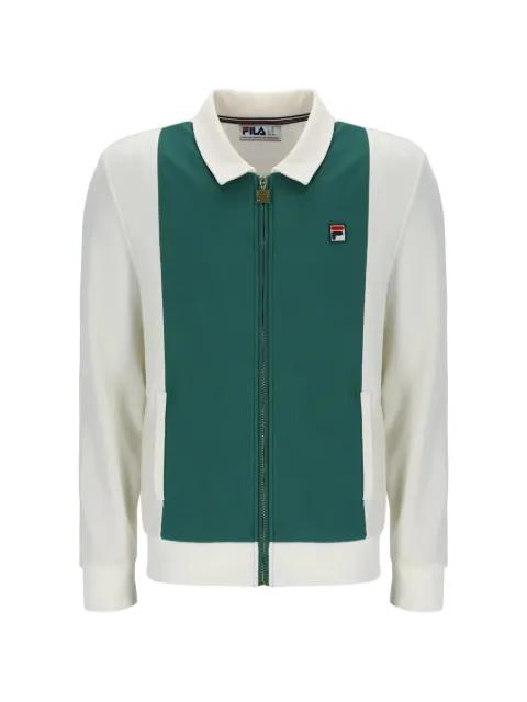 Tommaso logo-patch jacket by FILA