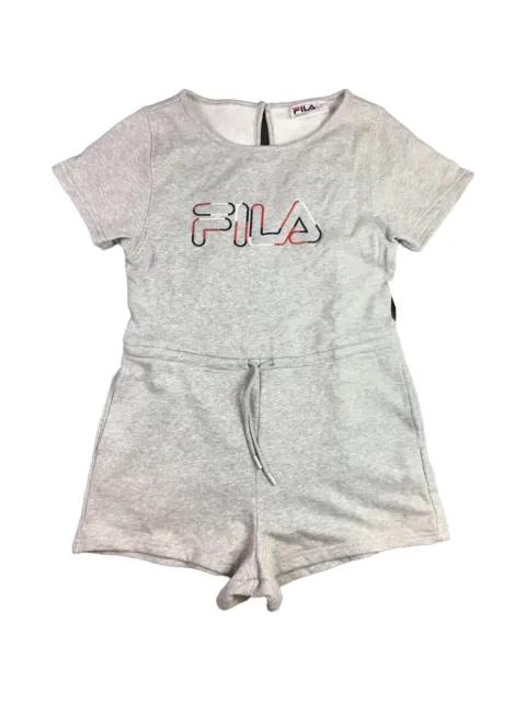 logo-detail playsuit by FILA