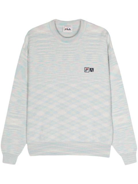 logo-patch jumper by FILA