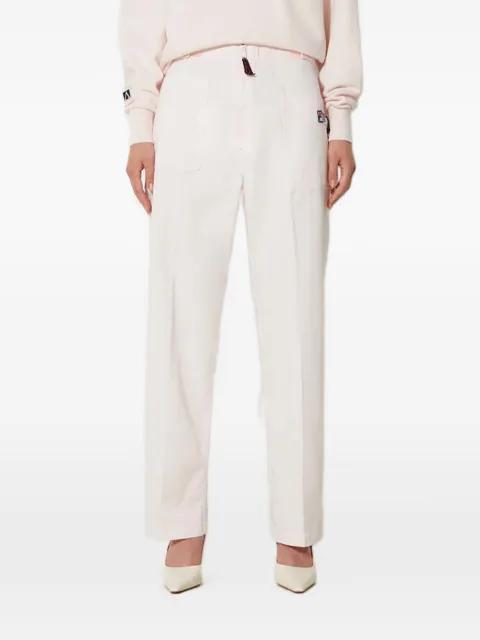 logo-patch trousers by FILA