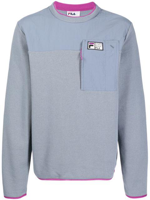 recycled cotton-blend sweatshirt by FILA