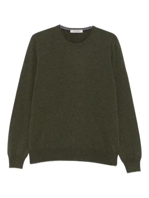 crew-neck cashmere sweater by FILERIA