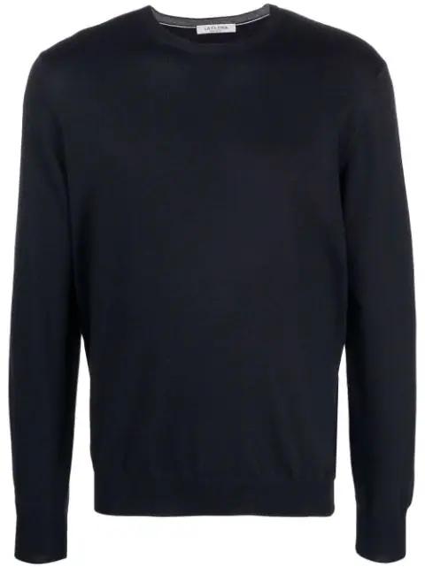 crew neck knitted jumper by FILERIA