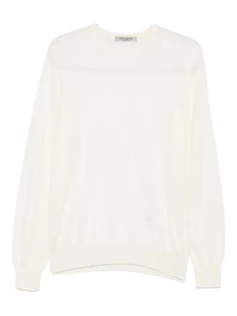 crew-neck wool sweater by FILERIA