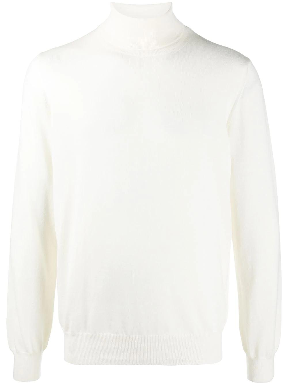 fine knit rollneck jumper by FILERIA