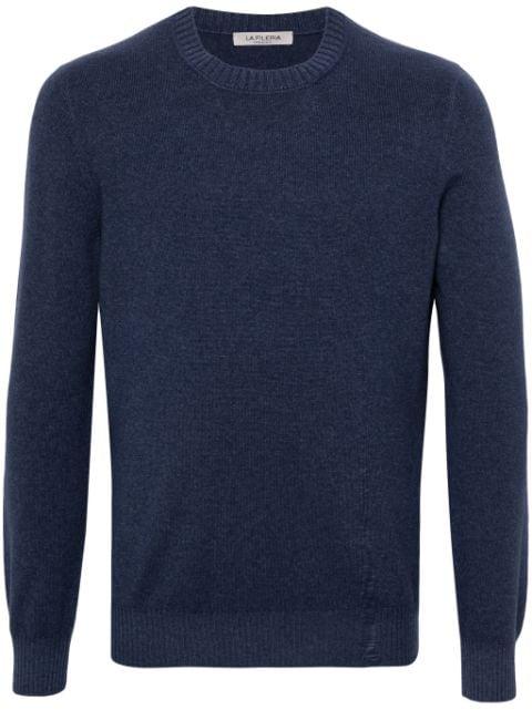 mélange-effect sweater by FILERIA