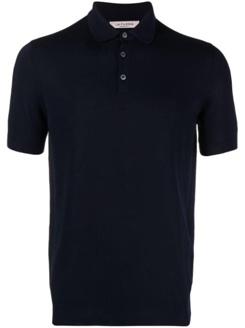 piqué cotton polo shirt by FILERIA