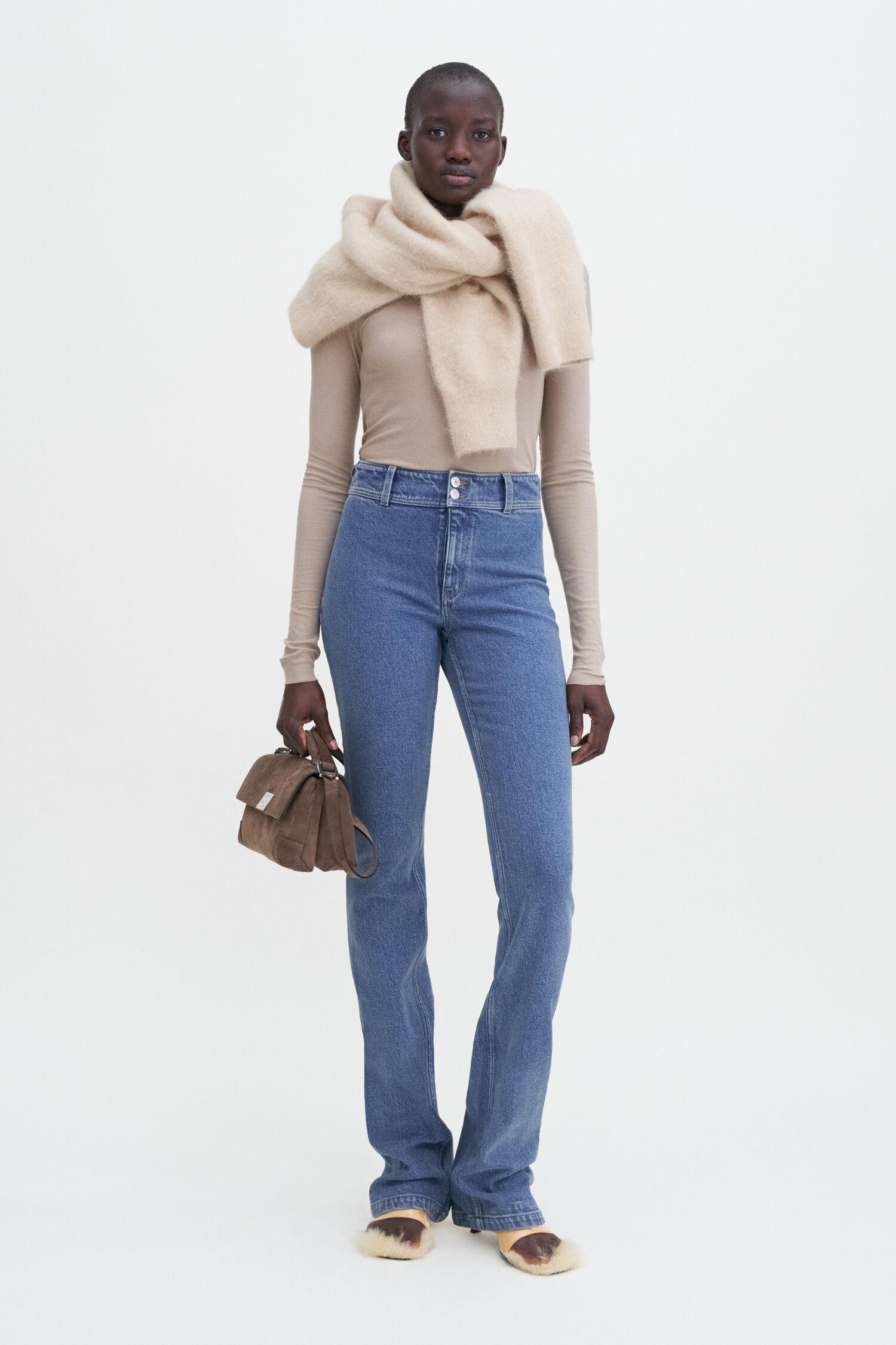 90s Stacked Bootcut Jeans by FILIPPA K