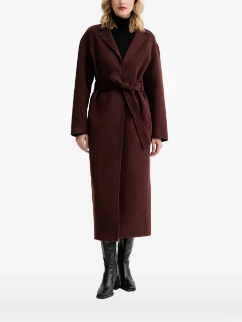 Alexa tie-waistline coat by FILIPPA K