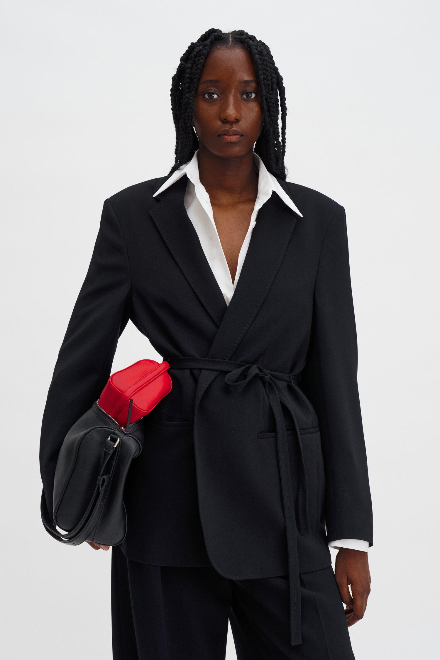 Ashley Draped Blazer by FILIPPA K