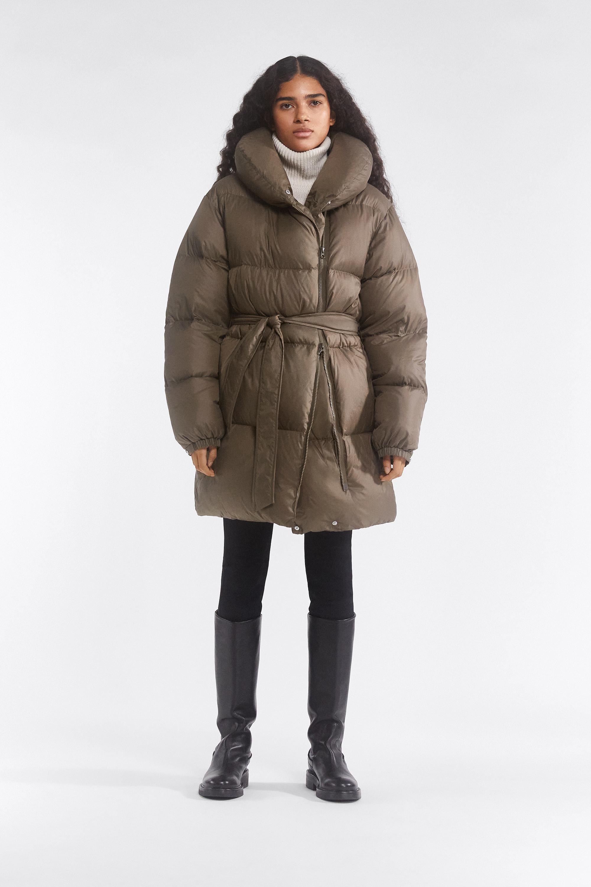Belted Puffer Jacket by FILIPPA K