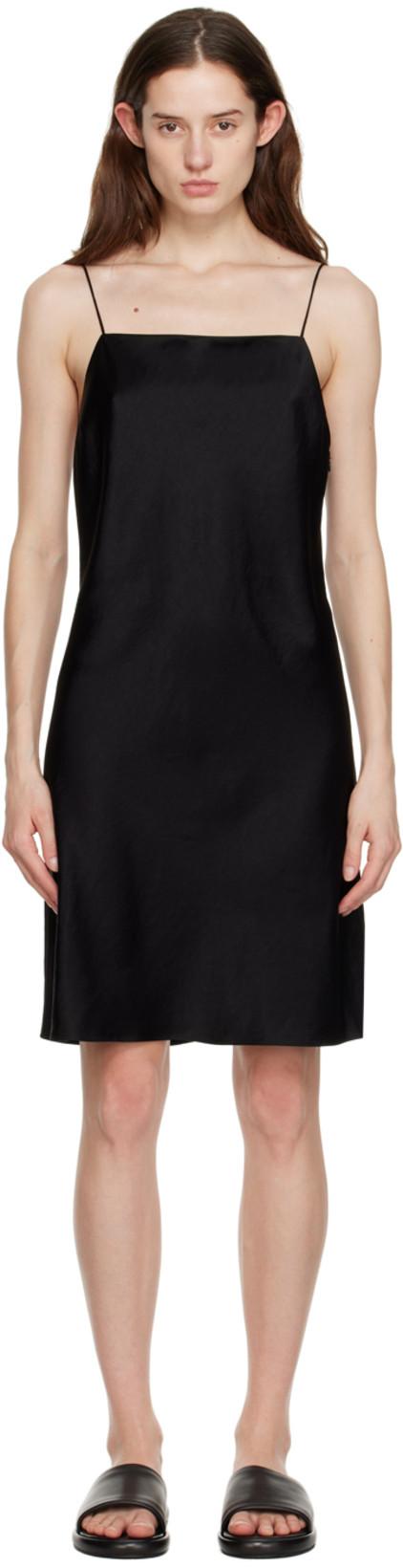 Black Vivienne Midi Dress by FILIPPA K