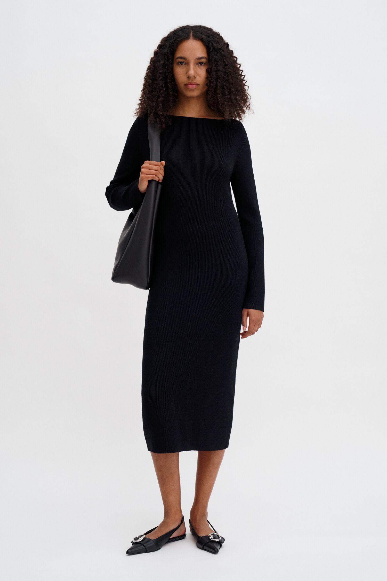 Boatneck Rib Dress by FILIPPA K
