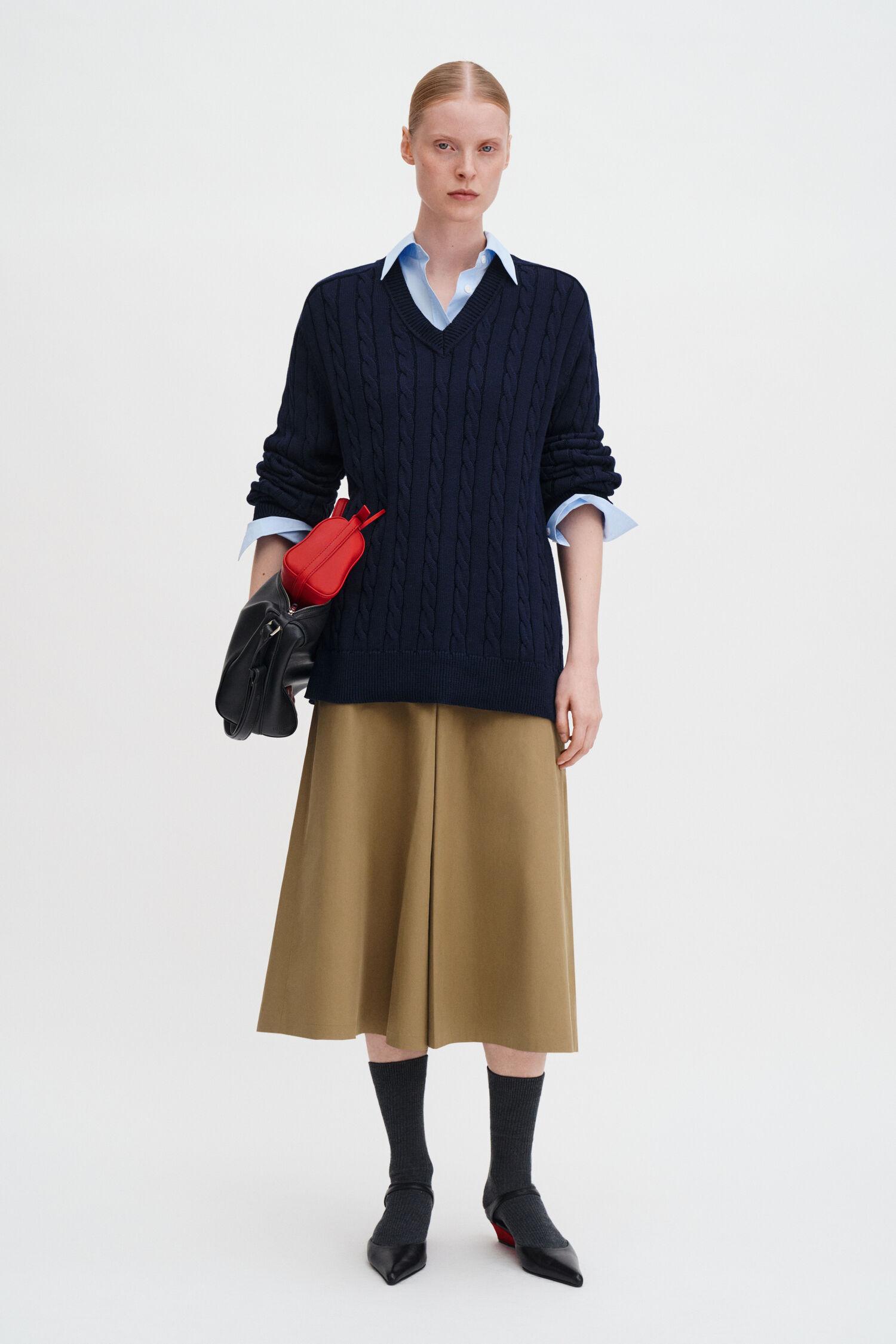 Box Pleat Skirt by FILIPPA K