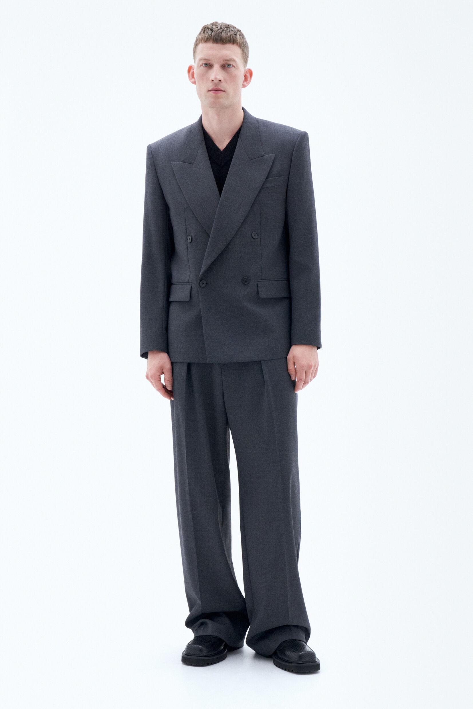 Boxy Wool Blazer by FILIPPA K
