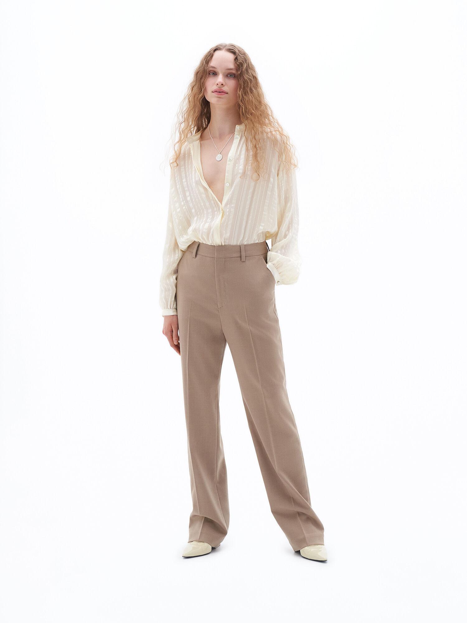 Cara Flannel Trousers by FILIPPA K