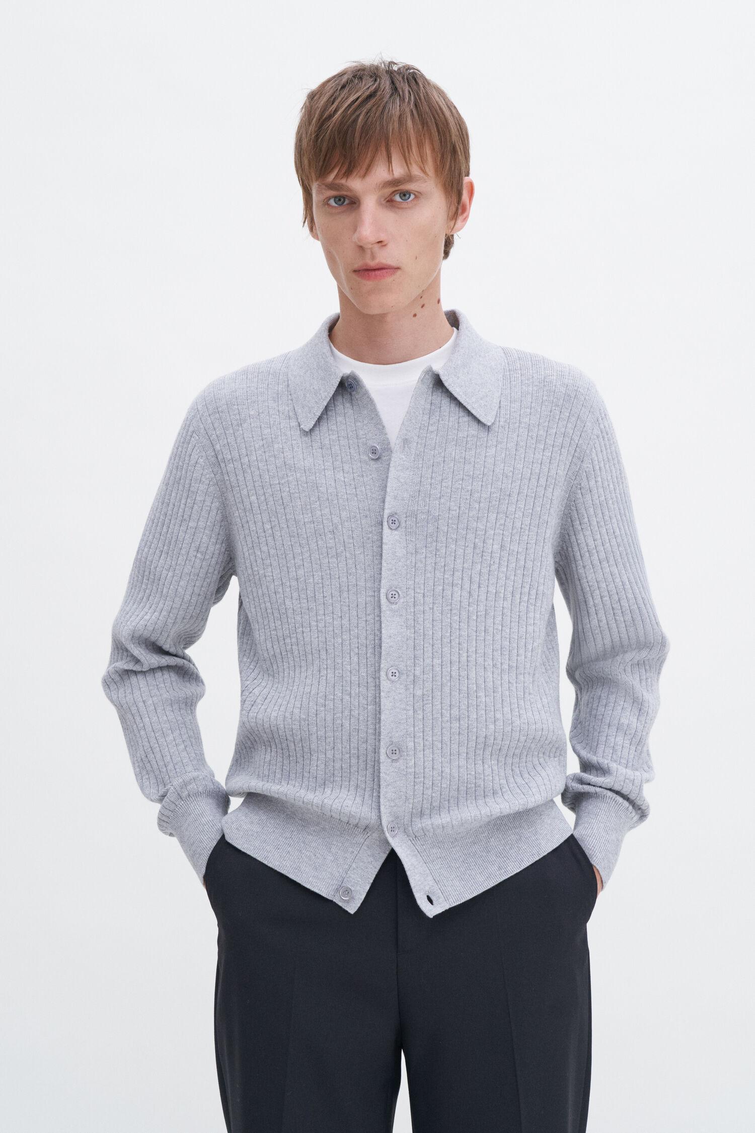 Cotton Merino Knit Shirt by FILIPPA K