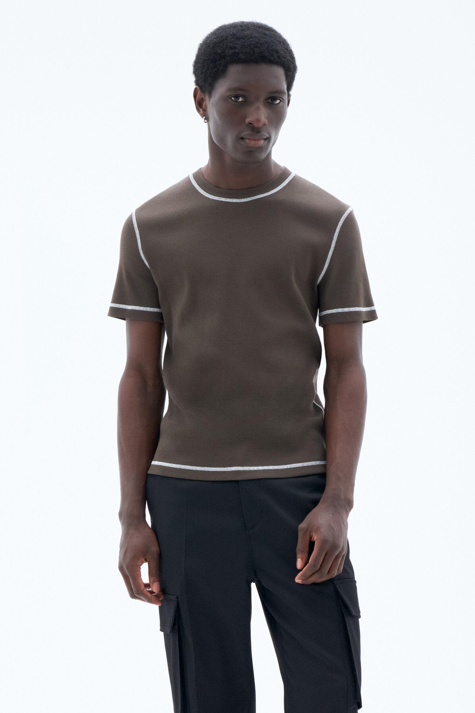 Cotton Rib Tee by FILIPPA K