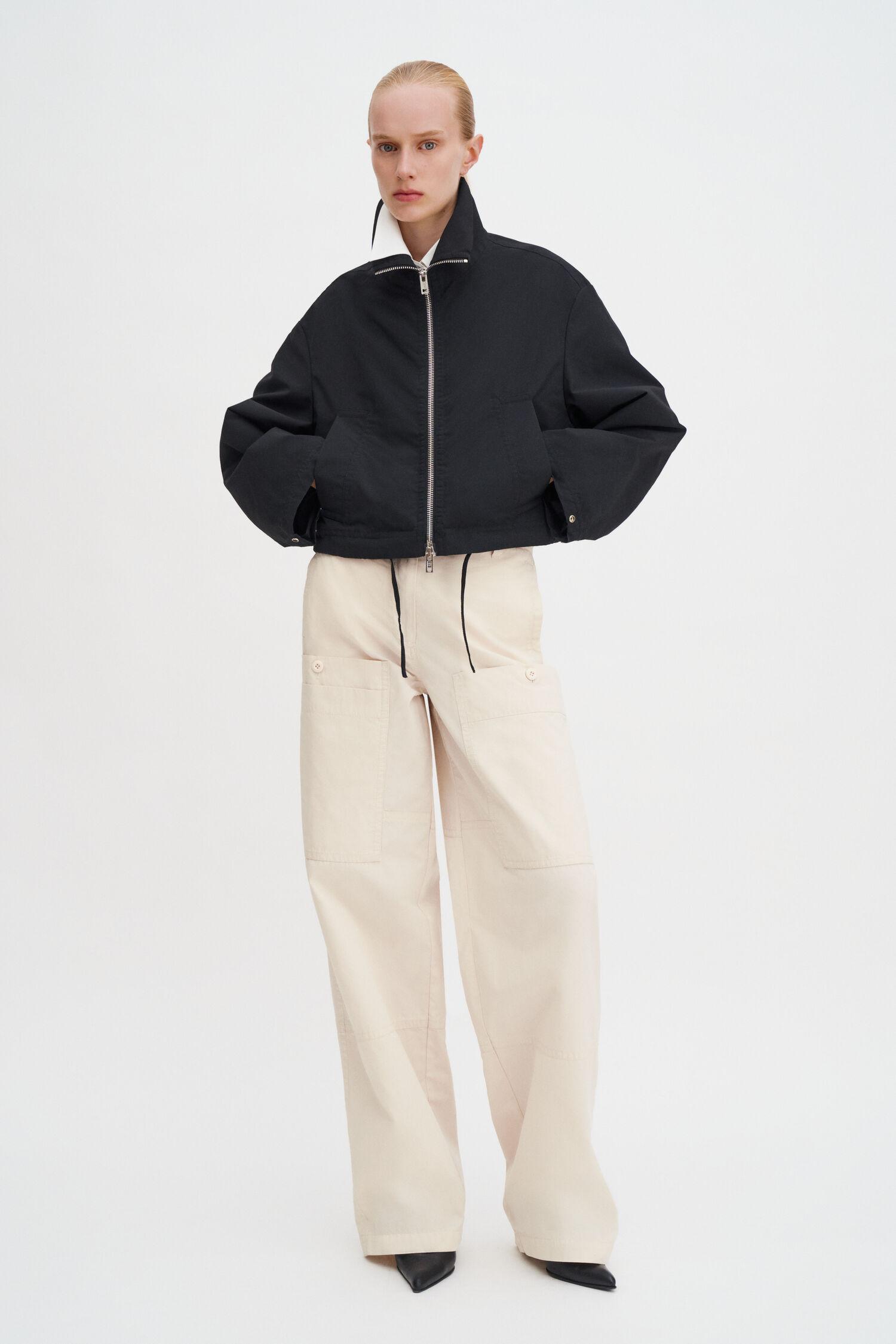 Dafina Cropped Track Jacket by FILIPPA K