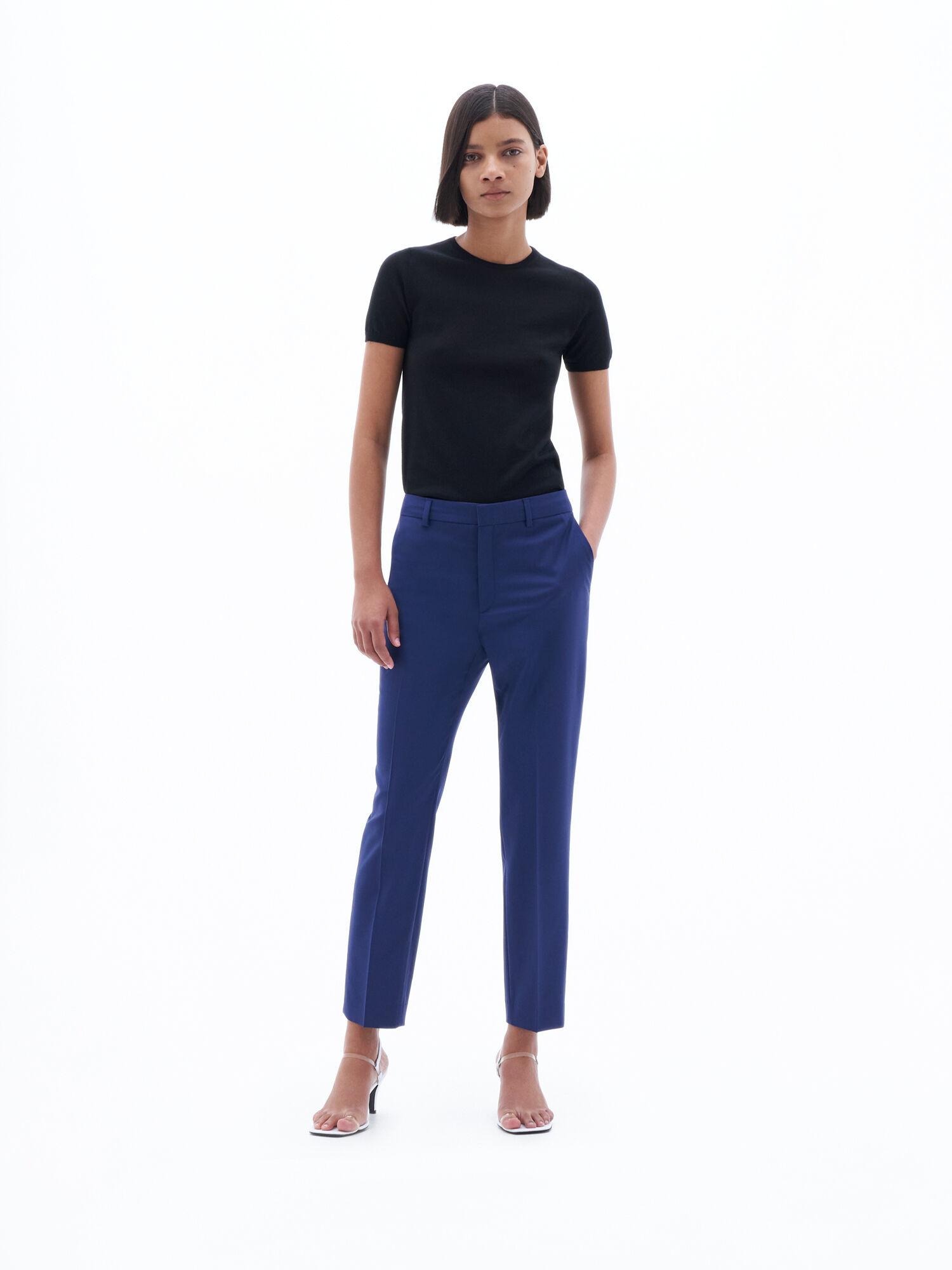 Emma Cropped Cool Wool Trousers by FILIPPA K