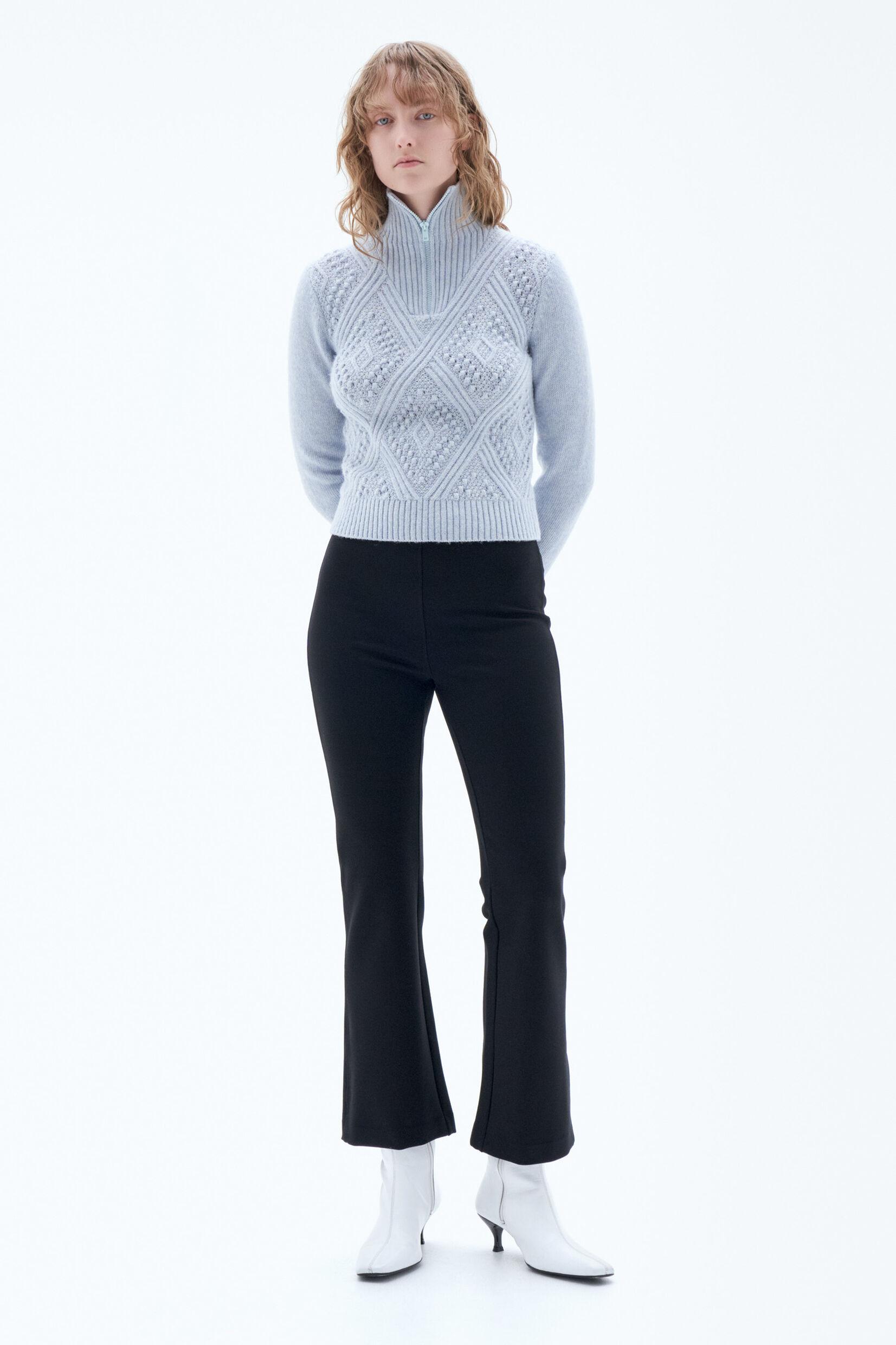 Flared Jersey Trousers by FILIPPA K