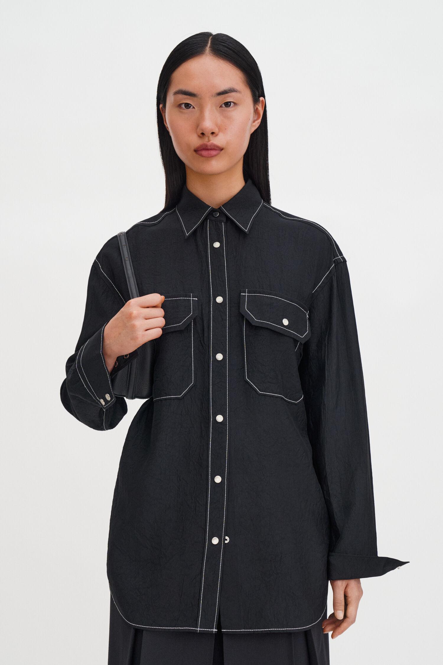 Fluid Work Shirt by FILIPPA K